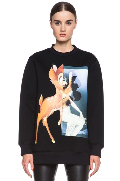 givenchy bambi sweater online|givenchy sweatshirt fleece.